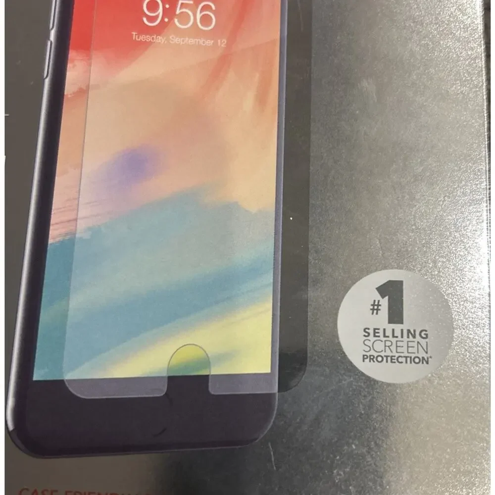 ZAGG Glass + for Iphone 8 Plus 7 Plus 6s Plus 6 Plus (New in Original Box)